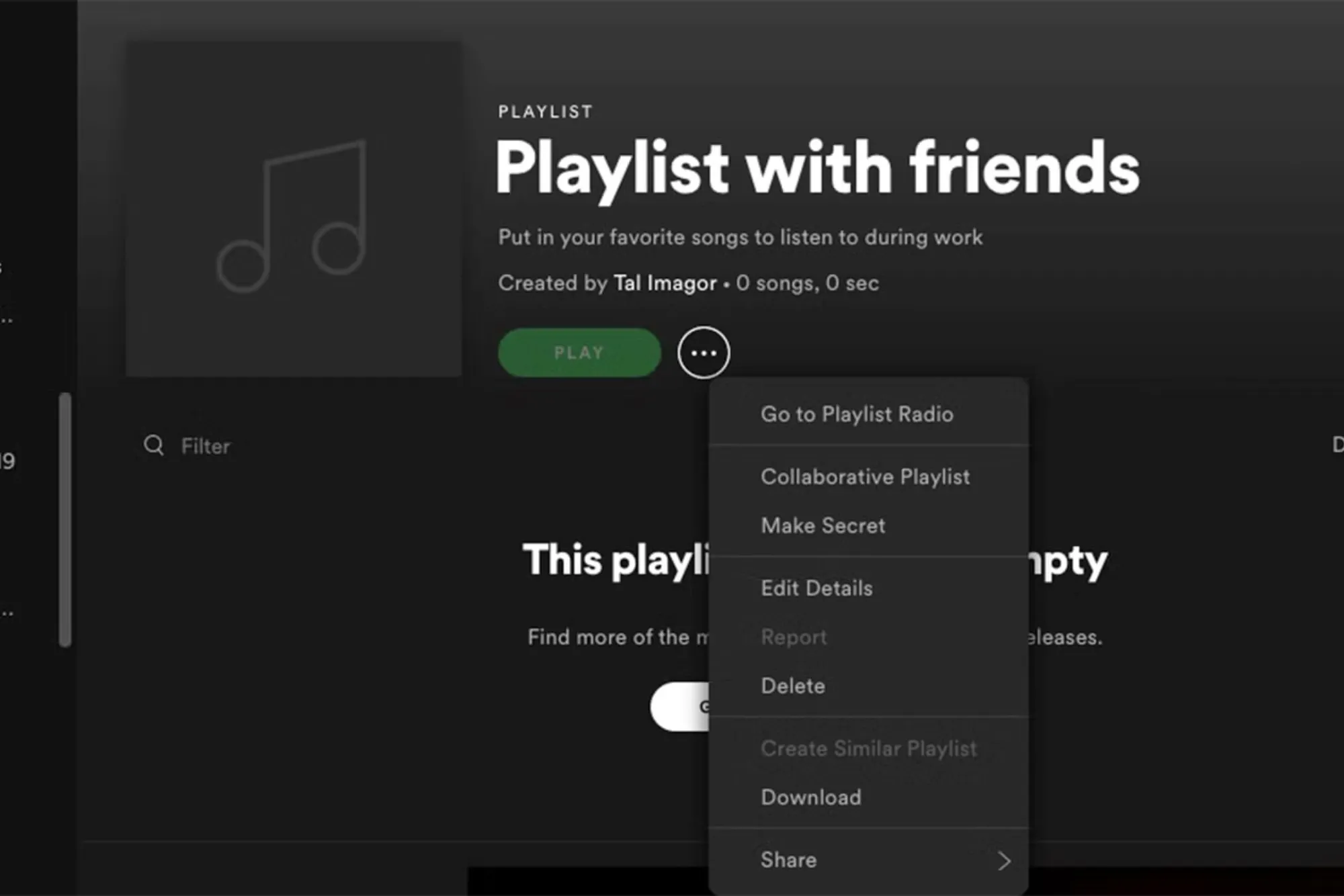 Creating and Organizing Playlists