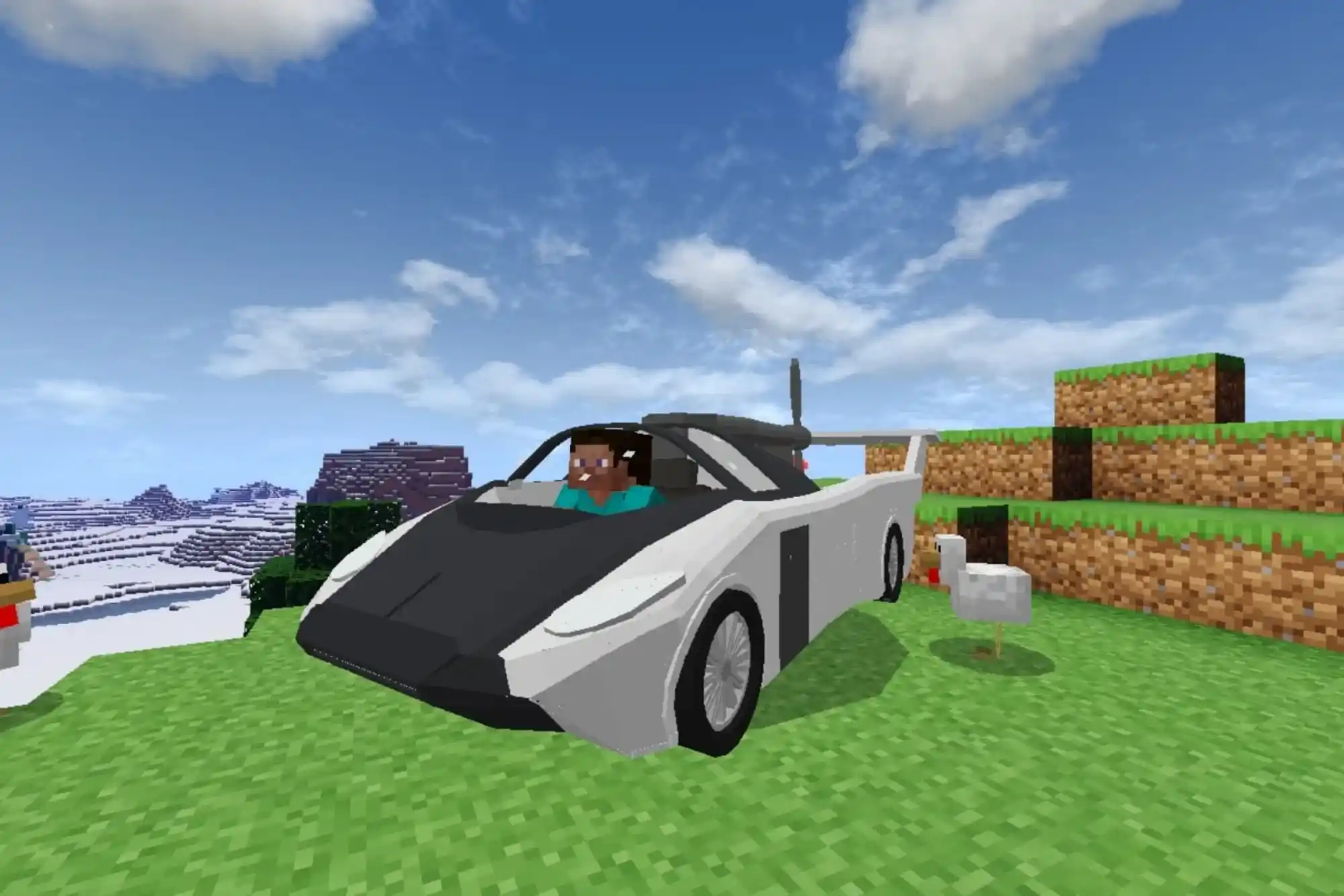 How to Make a Car in Minecraft