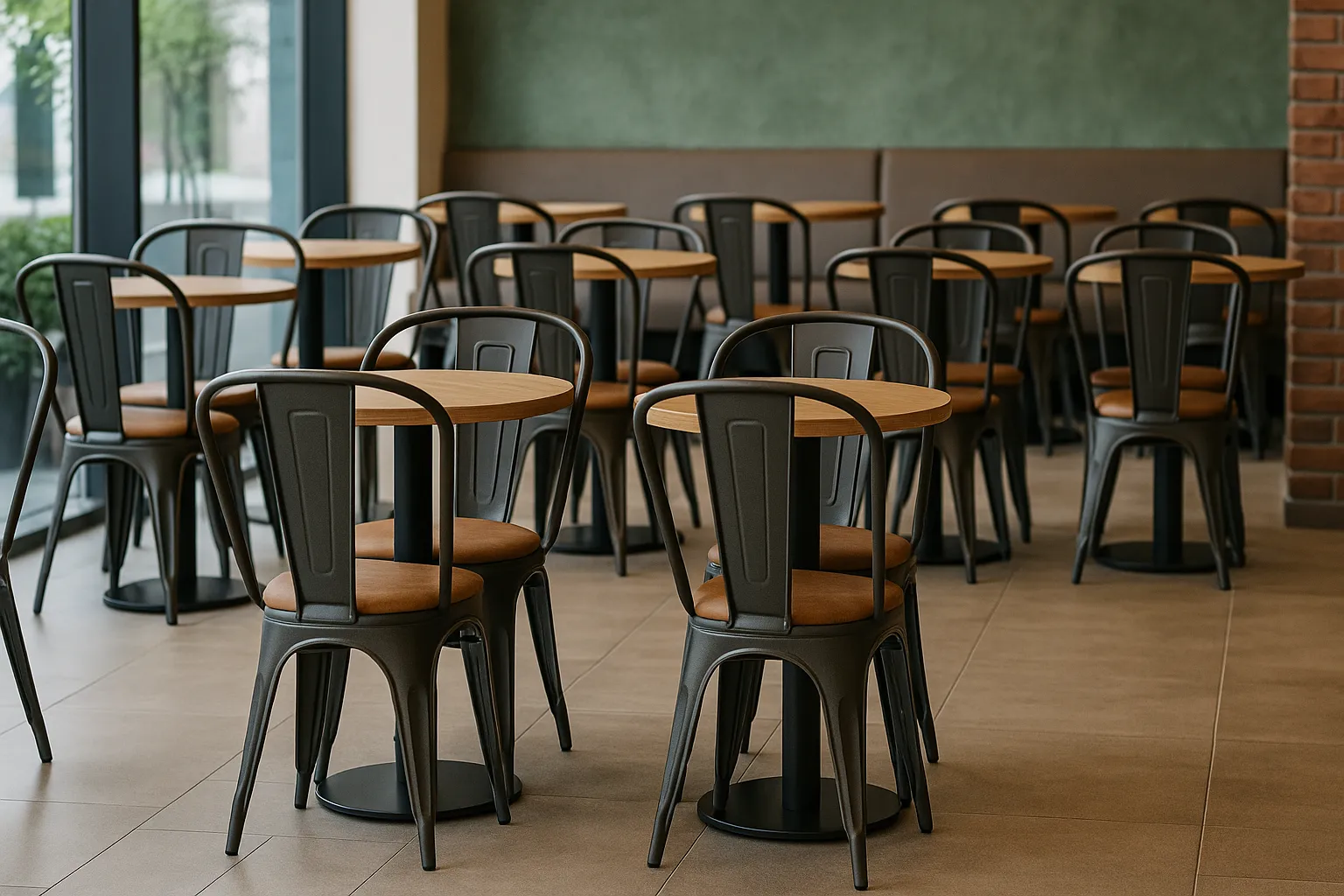 Are Metal Cafe Chairs Wholesale Good for Coffee Shops